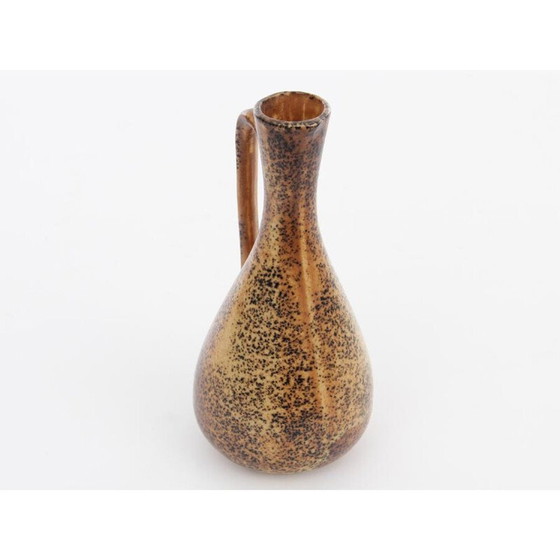 Image 1 of Vase mit Glitzermotiv: Prototyp - 1950er Jahre
