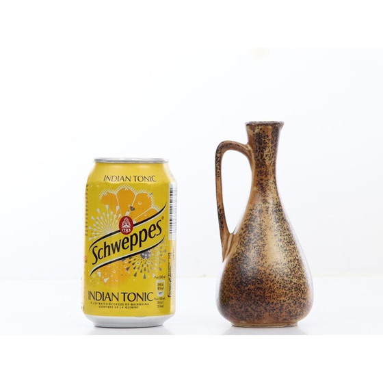 Image 1 of Vase mit Glitzermotiv: Prototyp - 1950er Jahre