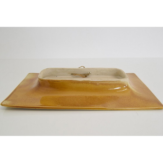 Image 1 of Mid-Century Vogel Wand Keramik, Tschechoslowakei 1950er Jahre
