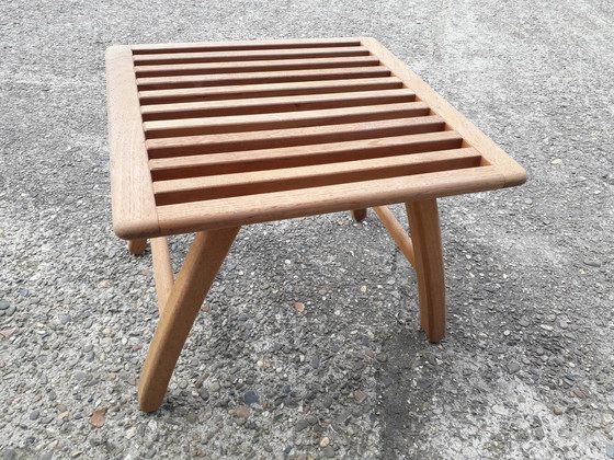 Image 1 of Teak Beistelltisch Fußhocker 50x50x41(h) cm