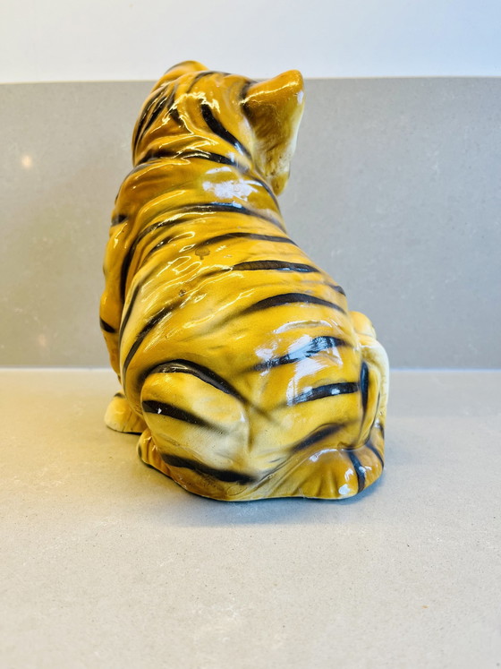 Image 1 of Vintage-Tiger-Figur