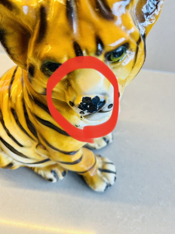 Image 1 of Vintage-Tiger-Figur
