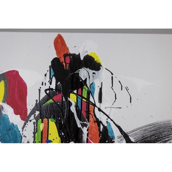 Image 1 of Acryl auf alter Leinwand von Dan Hôo, 2023