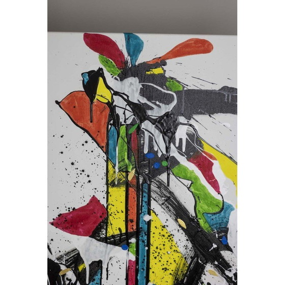 Image 1 of Acryl auf alter Leinwand von Dan Hôo, 2023