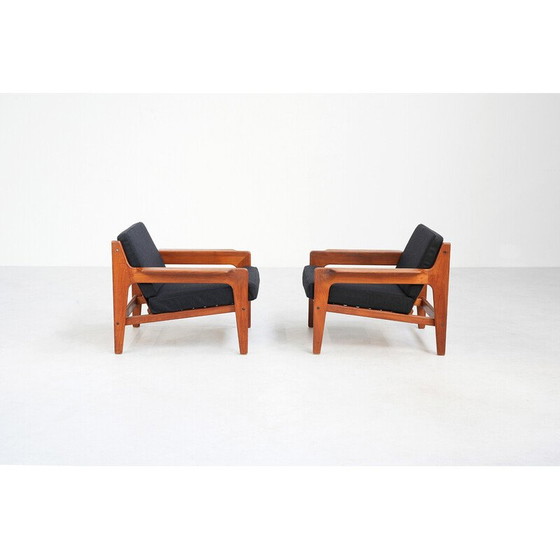 Image 1 of Paar Vintage-Sessel von Arne Wahl Iversen für Comfort, 1960er Jahre