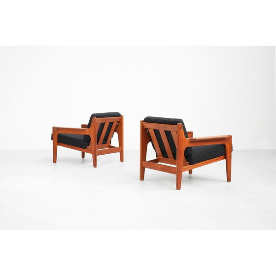 Image 1 of Paar Vintage-Sessel von Arne Wahl Iversen für Comfort, 1960er Jahre