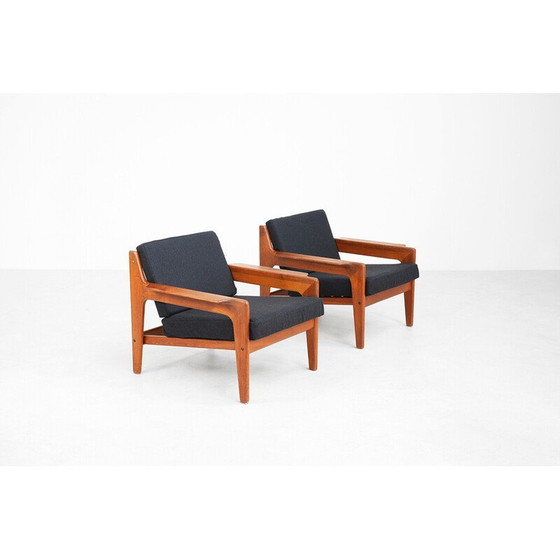 Image 1 of Paar Vintage-Sessel von Arne Wahl Iversen für Comfort, 1960er Jahre