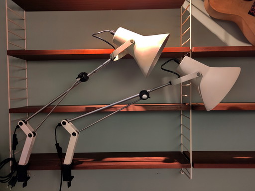 2X Vintage Ikea Architekt Lampe