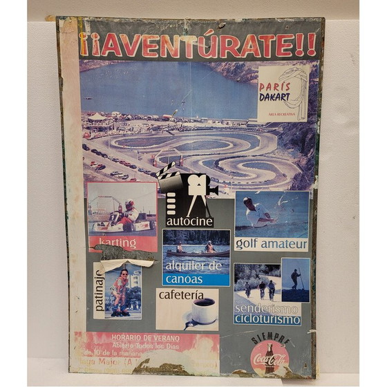 Image 1 of Vintage Gemälde auf Metallplatte von Valladolid Antonio García Tola