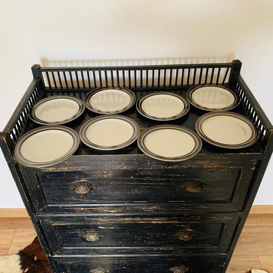 Image 1 of Vintage-Dessertset aus Keramik von Anya Jaatinen Winqvist für Arabia