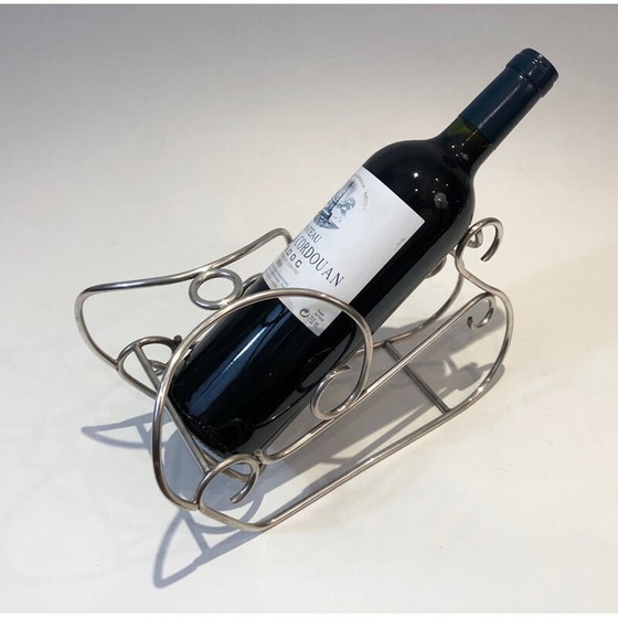 Image 1 of Versilberter Flaschenhalter Vintage, Frankreich 1930