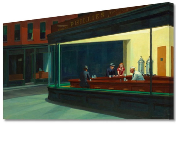 Image 1 of Edward Hopper----Nighthawks