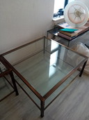 Set aus Couchtisch und Beistelltisch