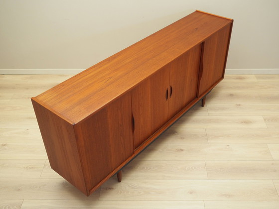 Image 1 of Anrichte aus Teakholz, Dänisches Design, 1970er Jahre, Produktion: Dänemark