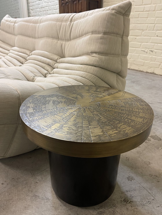 Image 1 of 1 Chrom-Couchtisch Belgali Moon