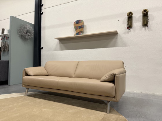 Image 1 of Leolux Bora Balanza Sofa 3-Sitzer Ceras Lederschale