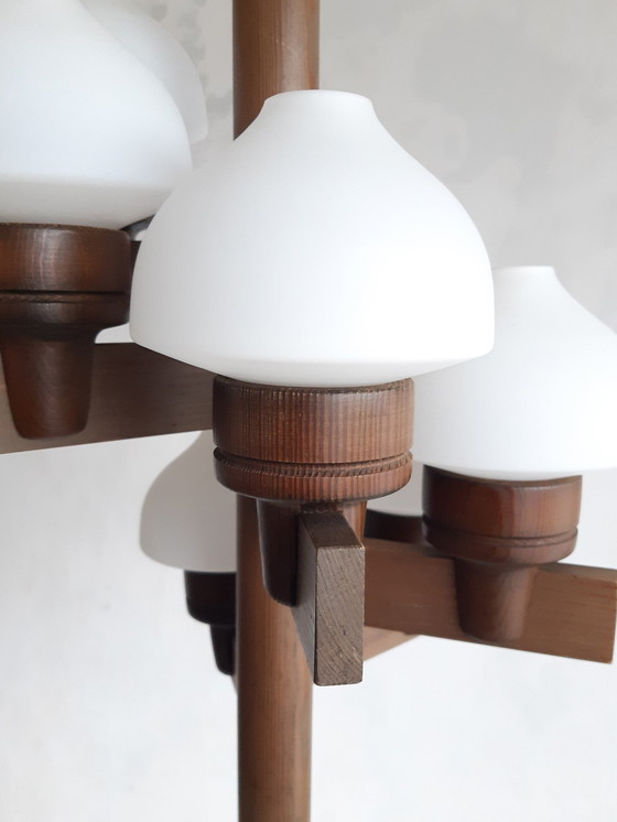 Image 1 of Aneta Växjö Schweden Pilz Pendelleuchte, Skandinavisches Design