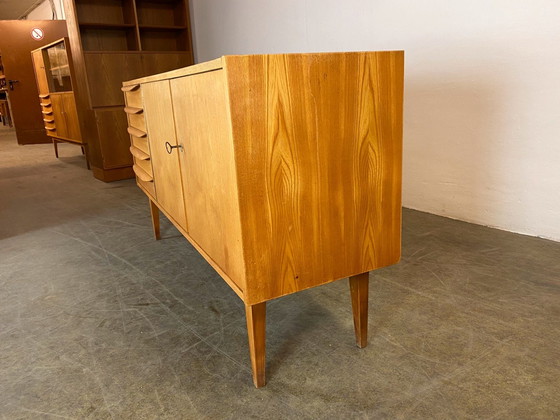 Image 1 of VEB DW Hellerau 602 Sideboard Franz Ehrlich Esche Midcentury 1960