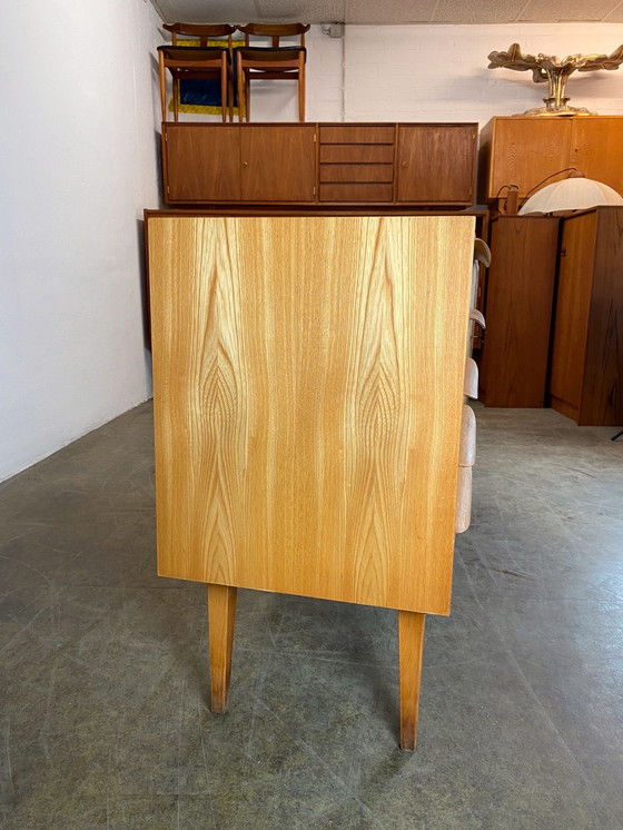 Image 1 of VEB DW Hellerau 602 Sideboard Franz Ehrlich Esche Midcentury 1960