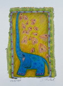 Sabine Tuchel - Siebdruck Elefant