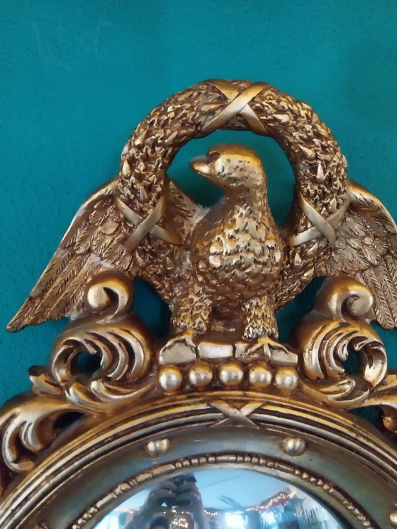 Image 1 of 1 X Vergoldeter Butler-Spiegel. 1930'S