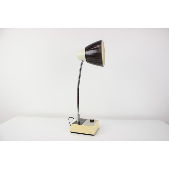 Image 1 of Vintage-Lampe aus Kunststoff und Chrom von Sanyo, Japan 1970er Jahre
