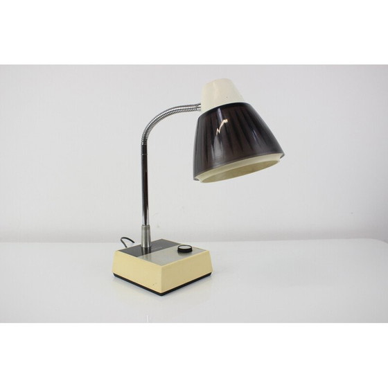 Image 1 of Vintage-Lampe aus Kunststoff und Chrom von Sanyo, Japan 1970er Jahre