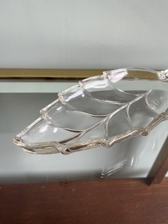 Image 1 of Servierplatte in Form eines Blattes