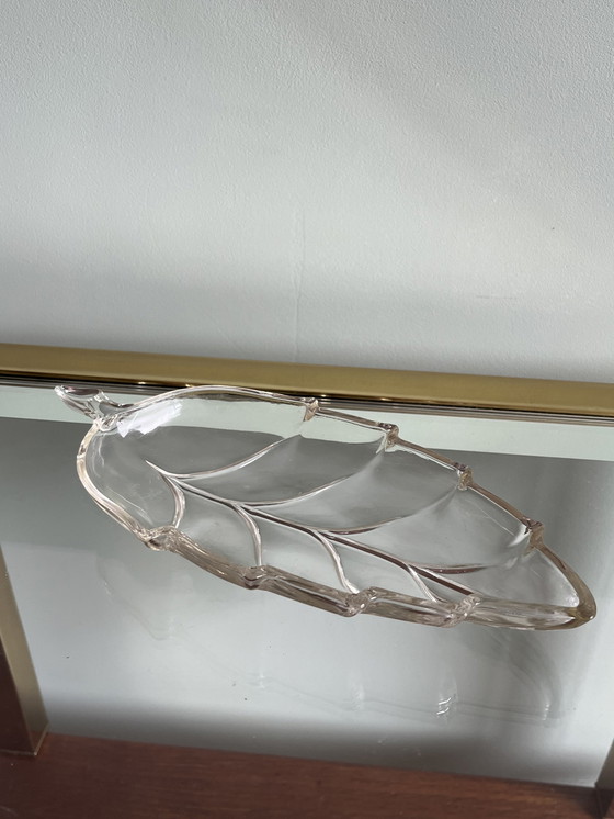 Image 1 of Servierplatte in Form eines Blattes