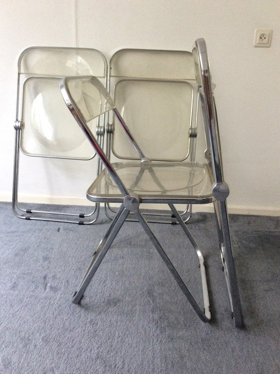 Image 1 of 4x Giancarlo Piretti Plia Stöcke