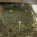 Beek Maupertuus Couchtisch Rund (Glas)