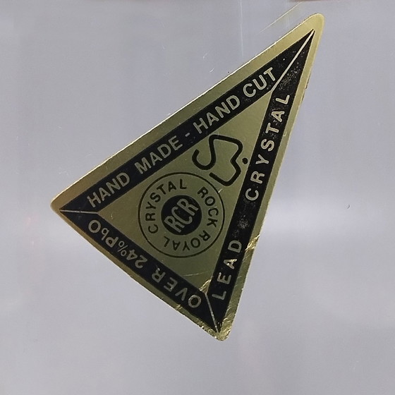 Image 1 of 1970S Gorgeous Cocktail Shaker mit Eiskübel von Dorval in Gold Plate 24K und Kristall. Hergestellt in Italien