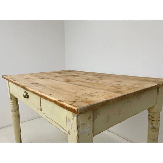 Image 1 of Vintage-Holzschreibtisch