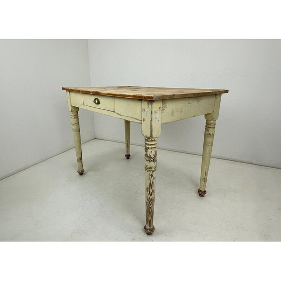 Image 1 of Vintage-Holzschreibtisch