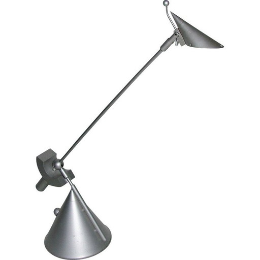 Hänge-Schreibtischlampe aus Metall und Aluminium, 1980