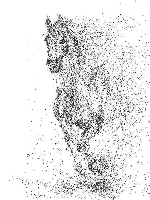 Jonathan Antony Barber - Der Galopp-Siebdruck