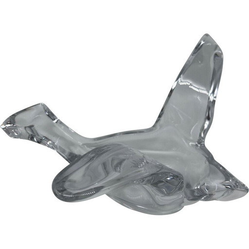 Vintage-Vogeltasche aus Kristall, 1970