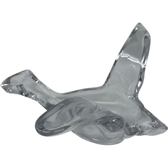 Image 1 of Vintage-Vogeltasche aus Kristall, 1970