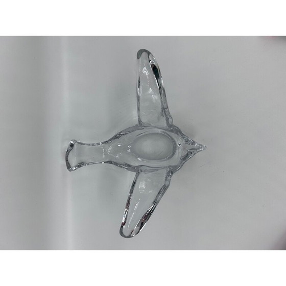 Image 1 of Vintage-Vogeltasche aus Kristall, 1970