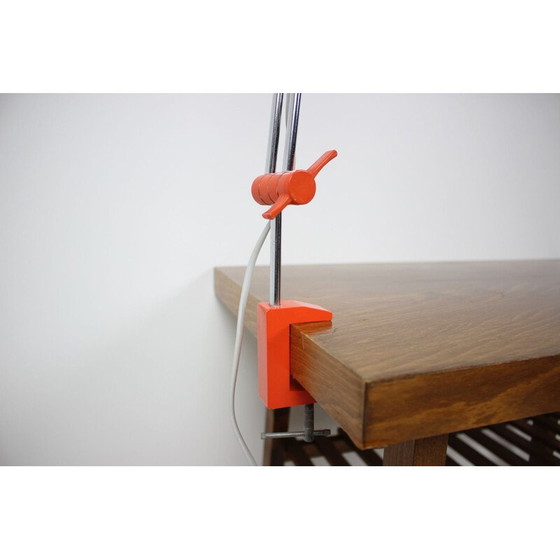 Image 1 of Vintage Tischlampe aus lackiertem Metall, Tschechoslowakei 1960