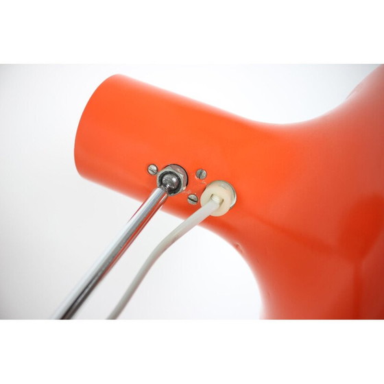 Image 1 of Vintage Tischlampe aus lackiertem Metall, Tschechoslowakei 1960