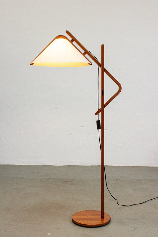 Domus Vintage Teak Stehleuchte 