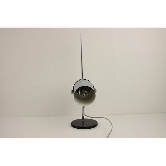 Image 1 of Klassische Tischleuchte aus Metall und Chromstahl von Stanislav Indra für Combi Lux, Tschechoslowakei 1970