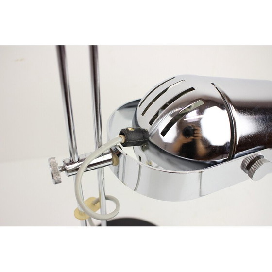 Image 1 of Klassische Tischleuchte aus Metall und Chromstahl von Stanislav Indra für Combi Lux, Tschechoslowakei 1970