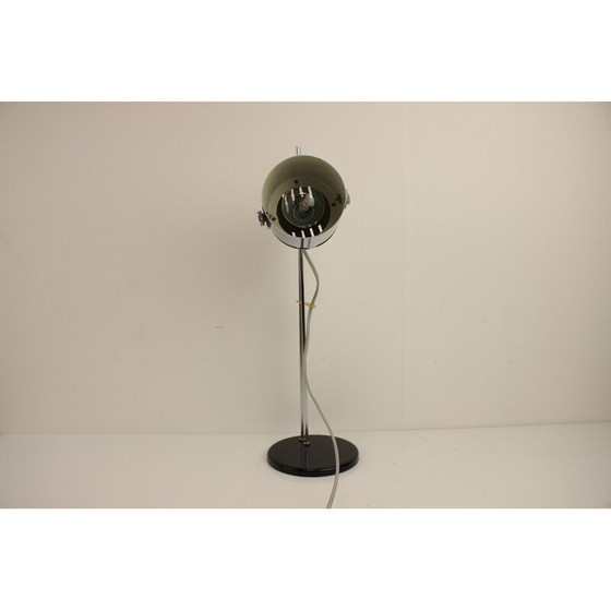 Image 1 of Klassische Tischleuchte aus Metall und Chromstahl von Stanislav Indra für Combi Lux, Tschechoslowakei 1970
