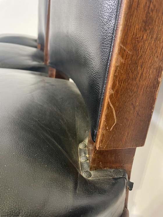 Image 1 of 4x antike Art-Deco-Stühle