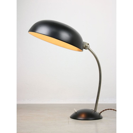 Image 1 of Schwarze Bauhaus-Lampe, 1930er Jahre