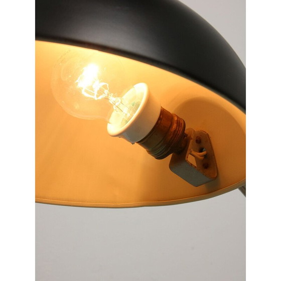 Image 1 of Schwarze Bauhaus-Lampe, 1930er Jahre
