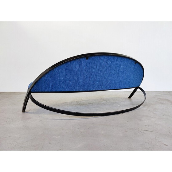 Image 1 of Blaues italienisches Sofa "Saturno" von Gastone Rinaldi für Rima, 1957