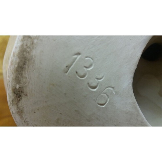 Image 1 of Keramikskulptur einer sitzenden nackten Frau von Art Deco, Tschechoslowakei 1940